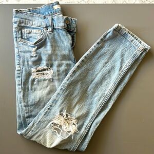 Eunina low rise skinny cigarette jeans